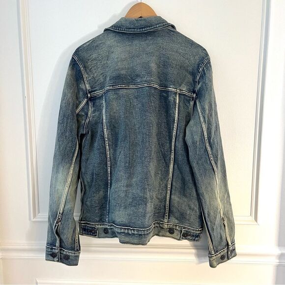 Paige Mens LAFFERTY SCOUT DENIM JACKET IN BLUE Size Large NWT - Picture 8 of 8